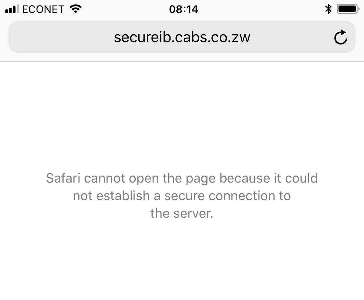leeambrose_'s tweet photo. Great job on the system upgrade CABS! Internet banking and POS terminals offline #fail #nothingworking #bankingelsewhere @OldMutualZW https://t.co/a0QGdUoXTC
