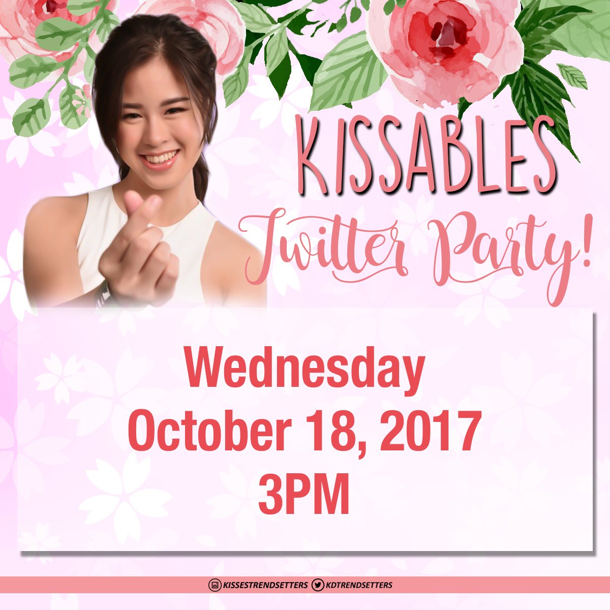 KDTrendsetters's tweet photo. Tickets for @delavinkisses' upcoming grand album launch will be out today at 4PM! Let's trend our Official Hashtag:

#KissesGrandAlbumLaunch https://t.co/MQwygEBde7