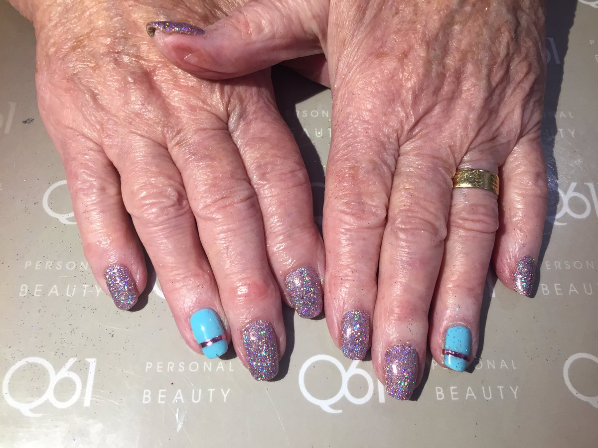 Q61Studio's tweet photo. Our amazing client Madge was 85 last week. Be more like Madge #beauty #q61studio #nails #leeds https://t.co/5f4tSLWL3R