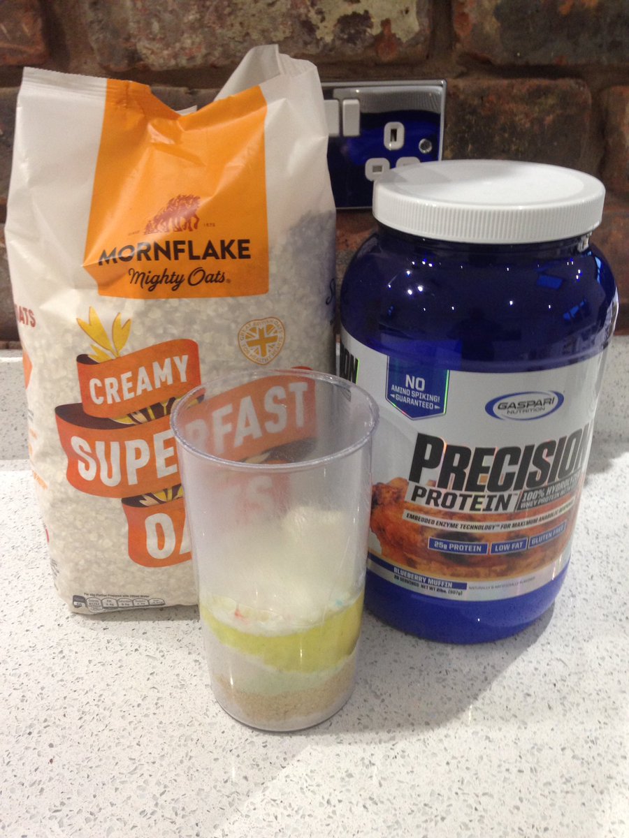 Blueberry protein pancakes for breakfast using Gaspari Blueberry muffin flavoured Precision Protein 😍😋😋<a href="/GaspariUK/">Gaspari Nutrition UK</a> <a href="/TeamGaspari/">Gaspari Nutrition</a> <a href="/RichGaspari/">Rich Gaspari</a>