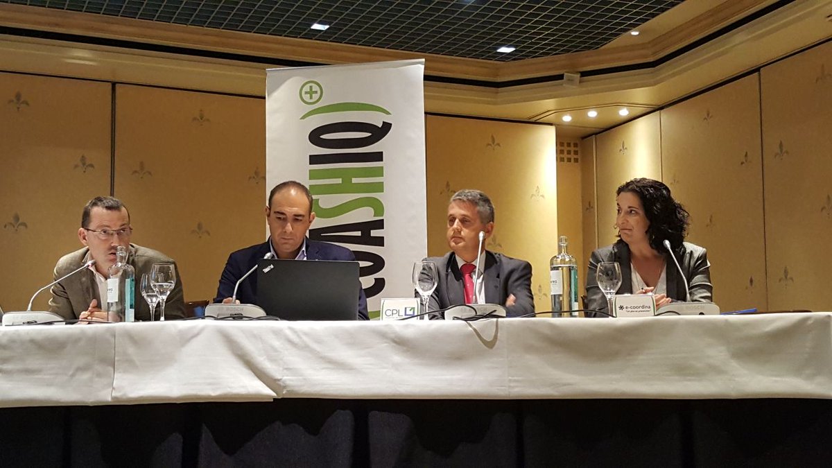 ecoordina's tweet photo. E-coordina en jornada técnica #Coashiq. Gemma Alonso, Consultora y Técnico de @ecoordina participó la Mesa Redonda Gestión #CAE https://t.co/hUCEbuaJMe