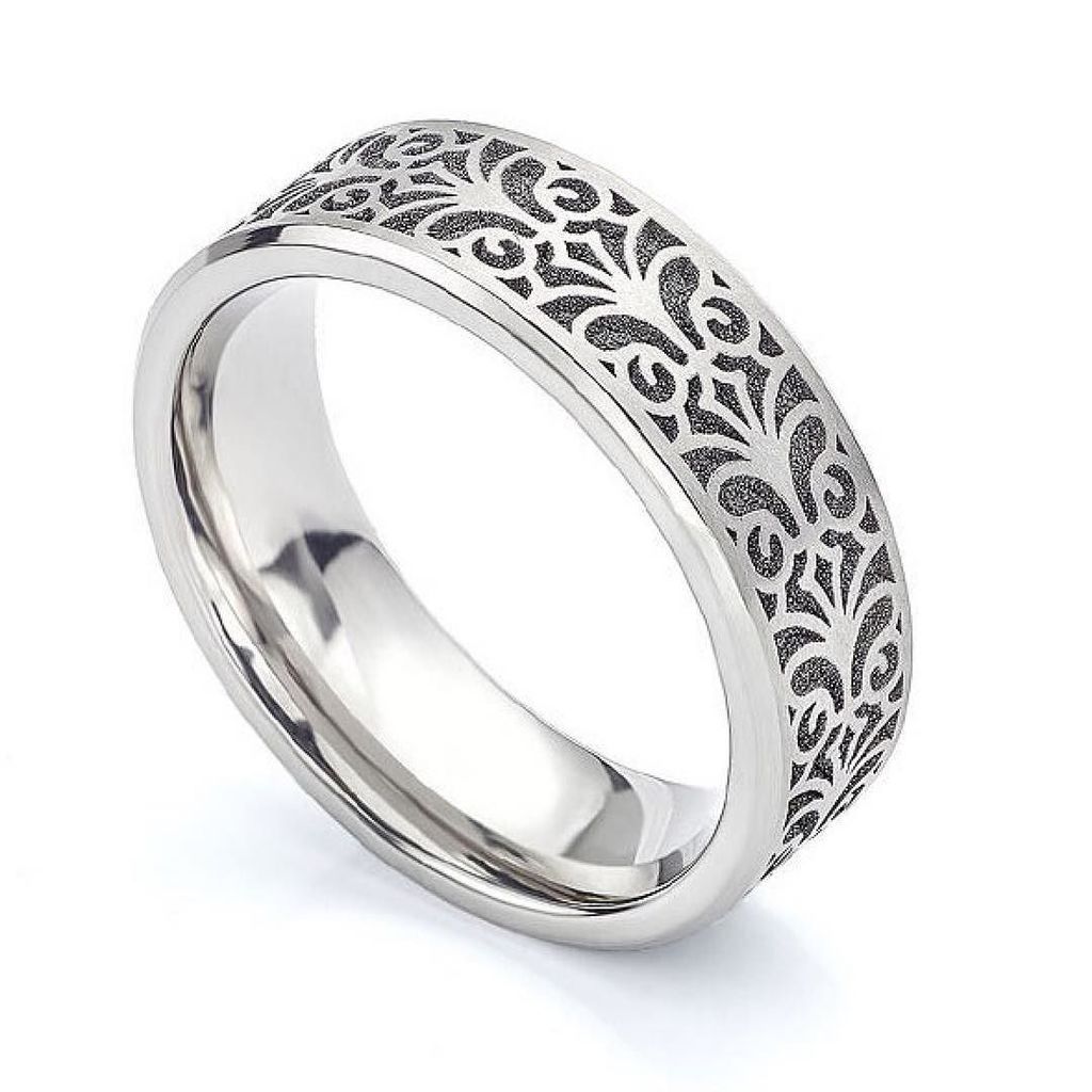 Beautifully detailed by @serendipitydiamonds
・・・
Beautifully patterned, the ‘Baroque’ wedding ring makes a unique … instagram.com/p/BaYWYnkl5qE/