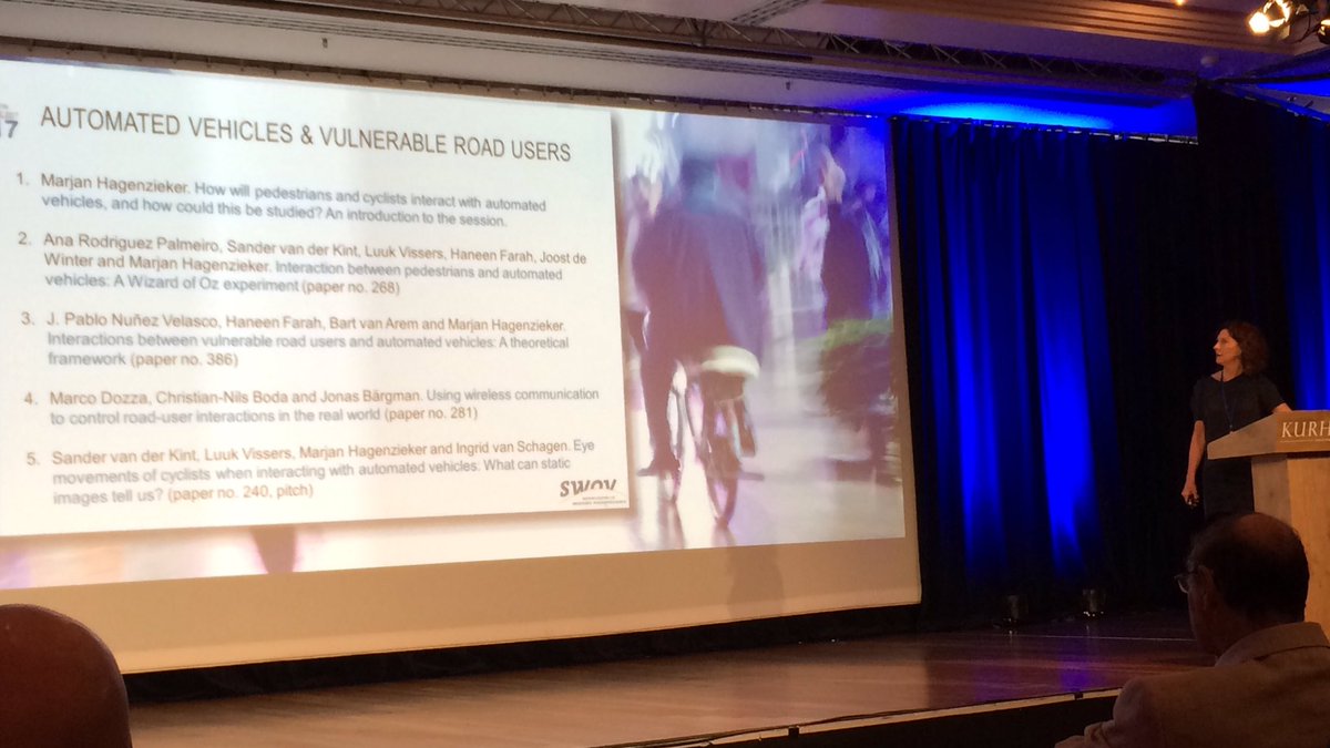 cooperativeguy's tweet photo. @hagenzieker kicks off the 2nd of #RSS2017 by introducing the line-up for a session on AVs and vulnerable road users. https://t.co/vmkjYYPcF4