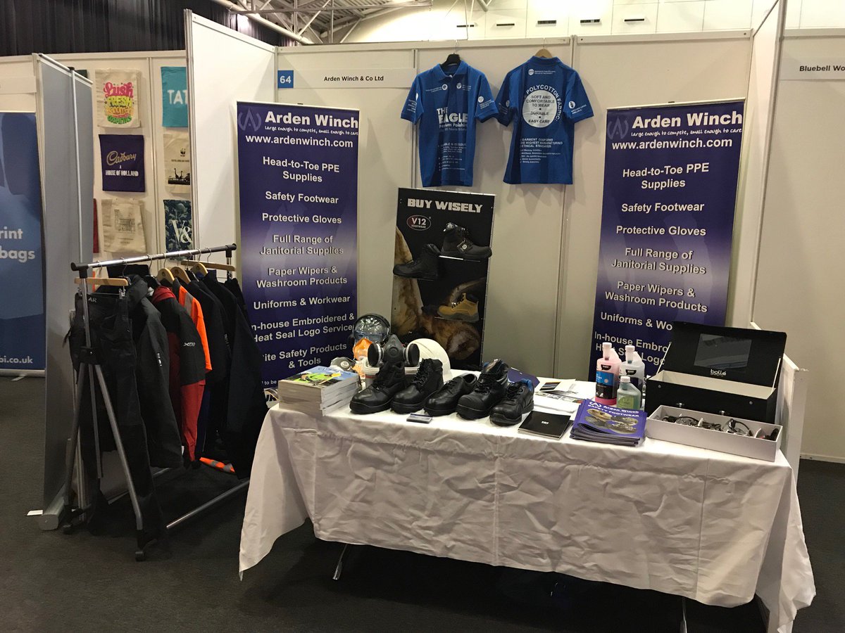 All setup for #ConnectSheffield. If you are attending, please pop by stand 64 and say hello!