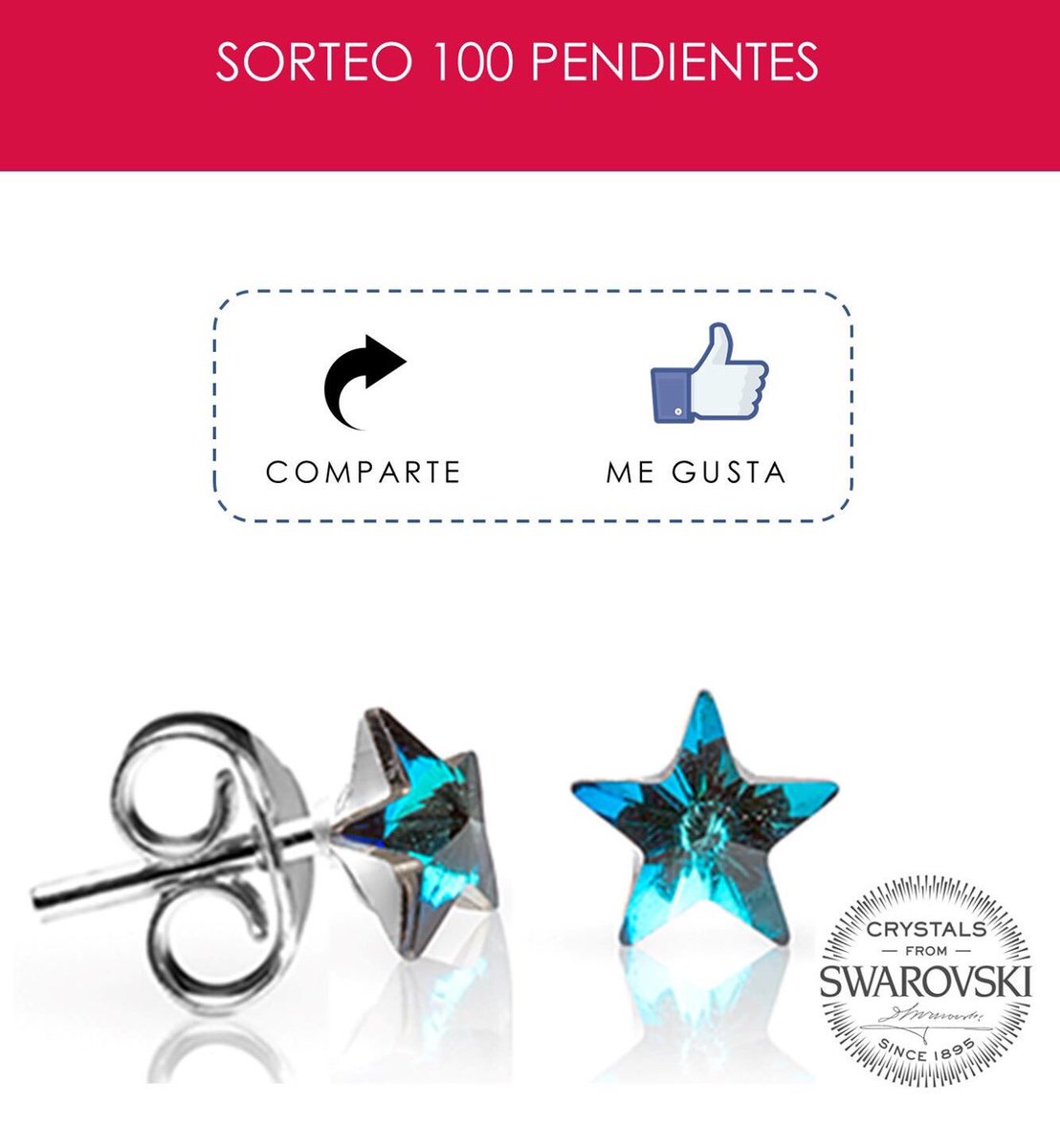 AbbanCohen's tweet photo. ⭐ SORTEO 1OO PENDIENTES PLATA SWAROVSKI ⭐

👉 Haz RT
👉 PARTICIPA AQUÍ: https://t.co/IZ0wG8rk3c

#SORTEO #PENDIENTES #MODA #Tendencias https://t.co/PHW85EMeih