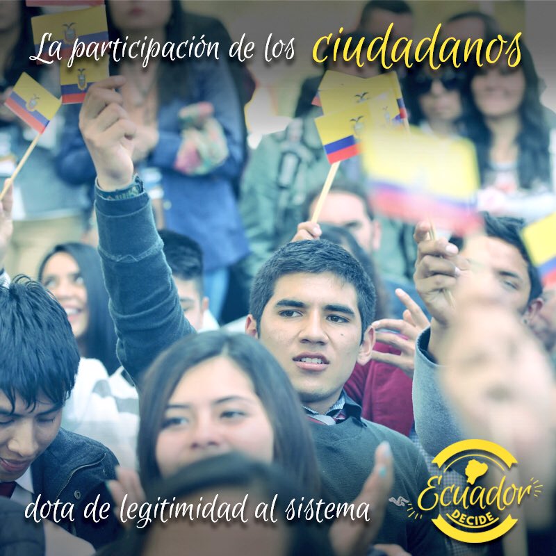 DecideEC's tweet photo. La legitimidad está en el soberano y es allí donde se consolida la voluntad democrática. #LaConsultaVA https://t.co/LWzcdILLtD