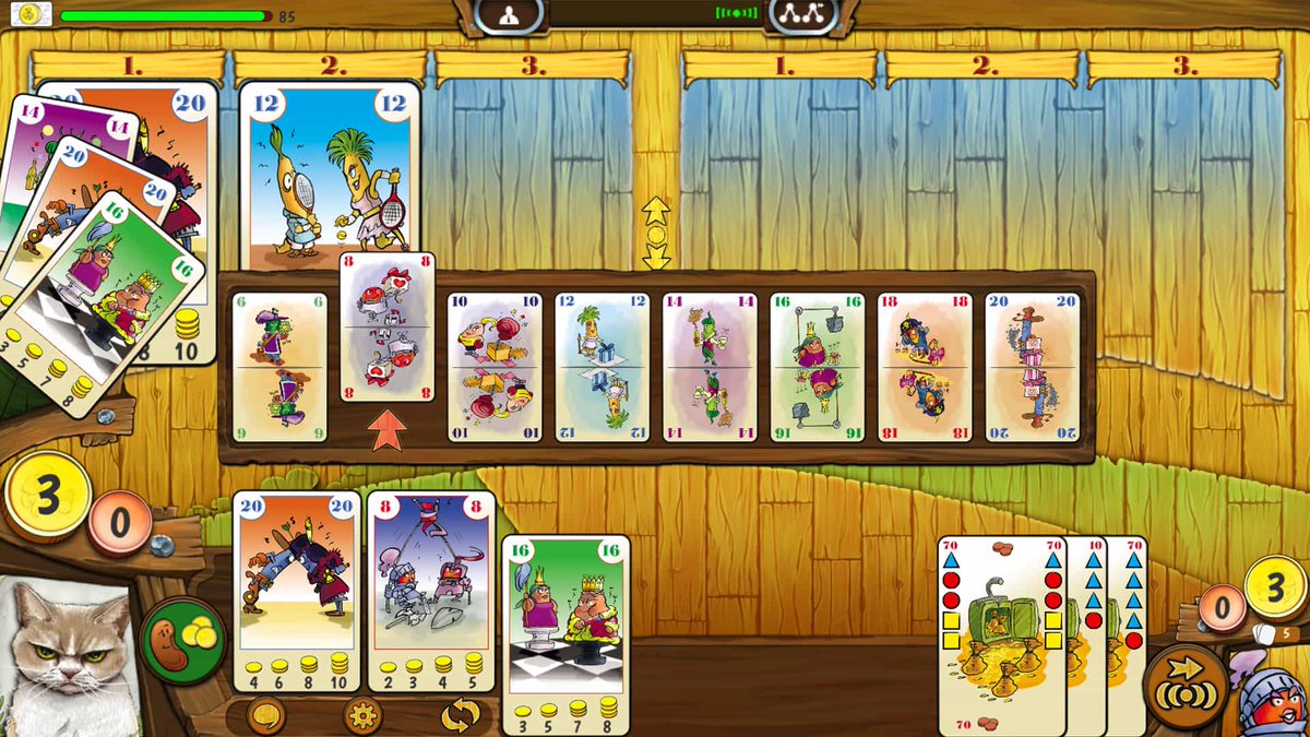 StatelyPlay's tweet photo. More 2P goodness from Uwe Rosenberg and @digidiced coming to iOS/Android tomorrow w/ Bohnanza The Duel. https://t.co/2S7EvLjQtI https://t.co/qfOhBbE5qw