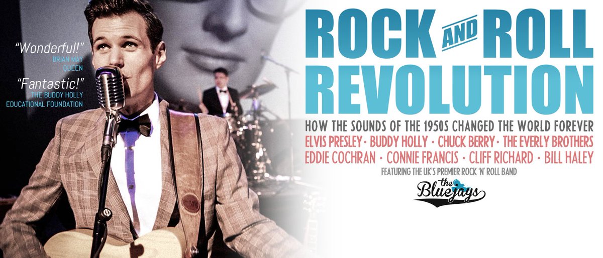 EpsteinTheatre's tweet photo. ON SALE NOW: Rock and roll Revolution featuring The Bluejays - coming to our theatre March 2018! https://t.co/7zeXNwIBG5 https://t.co/FH1NRLRypQ