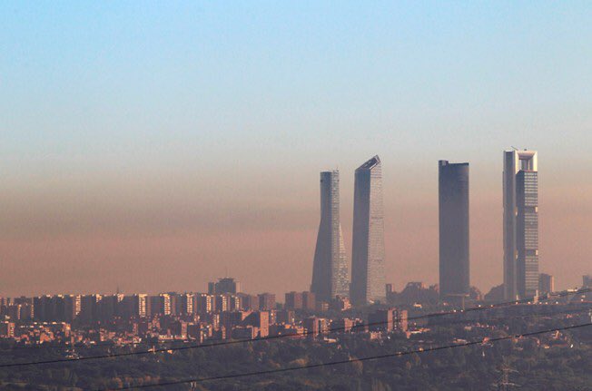 JavierClementeF's tweet photo. Mientras no se reduzcan las fuentes de #Contaminacion en @MADRID todas las medidas adoptadas son parches puntuales #contaminacionmadrid https://t.co/e44sBOP33t