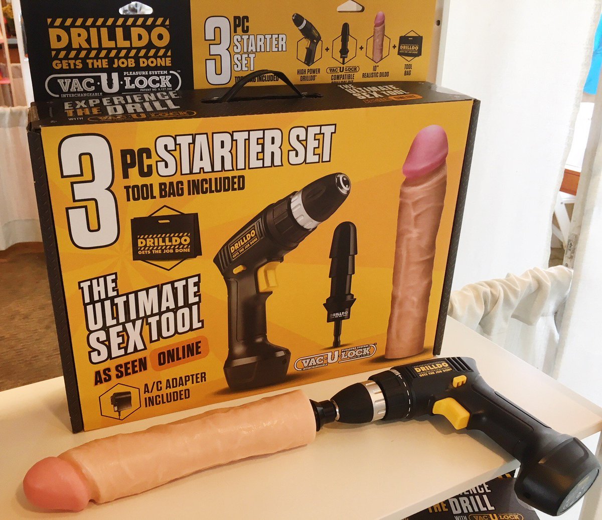 drilldosextools's tweet photo. ⚠️ Catch us at the #ivdecnvermont17 show! Experience the Drill with us! ⚠️ #drilldosextools #drilldo #experiencethedrill #getsthejobdone https://t.co/O1bc5fttRV