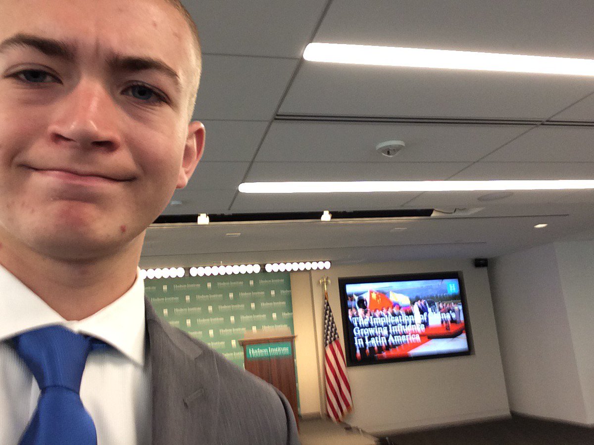 GrahamGrayHam's tweet image. Lecture on the implications of China's growing involvement in Latin America, off campus. @sarah_k_myers11 @AU_SIS @MentorshipSIS #ausisme