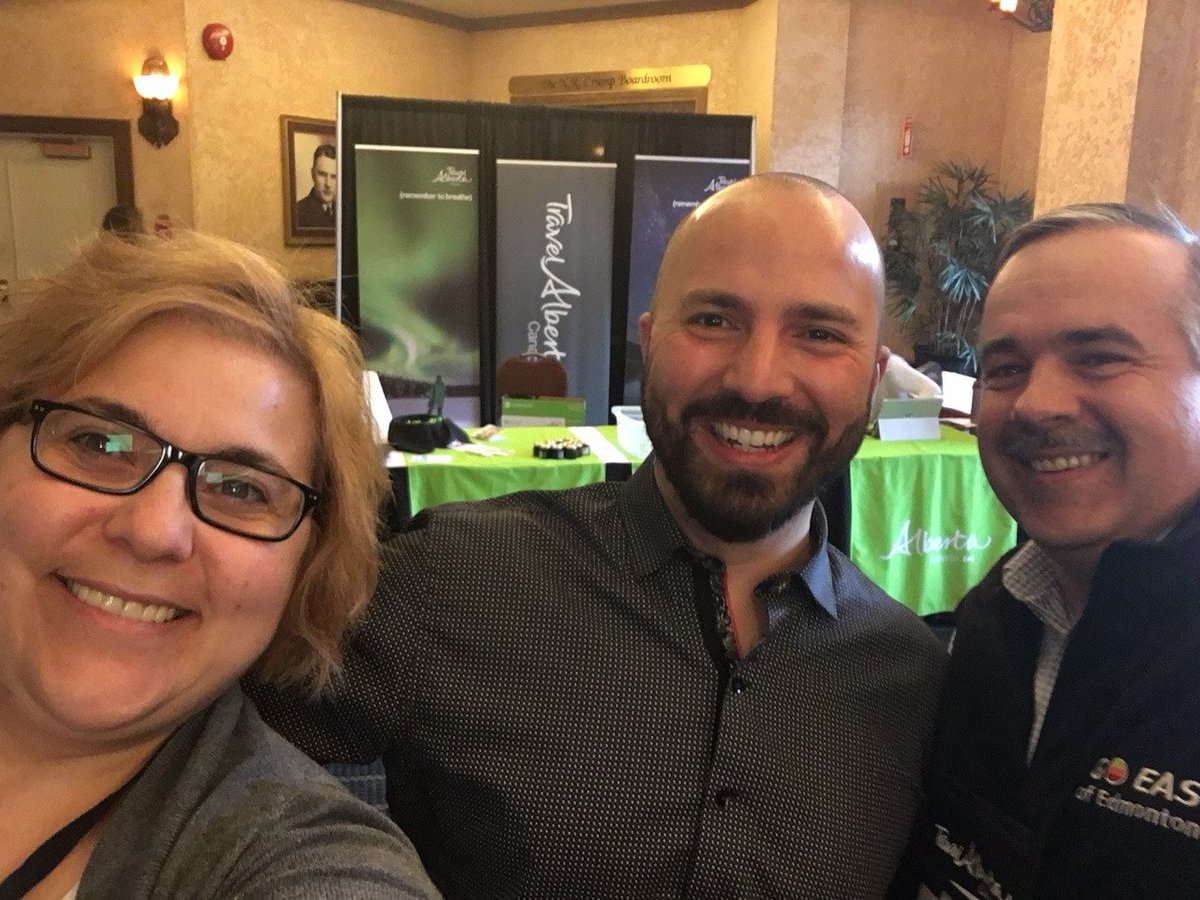 <a href="/jolenedesign/">Jolene Kisilevich</a> <a href="/kevingomediaguy/">Kevin D. Kisilevich</a> back in office after a gr8 <a href="/TravelAlberta/">Travel Alberta</a> #taic  So gr8 to take in sessions from <a href="/ebarbaric/">Ernest Barbaric</a> #contentmarketing