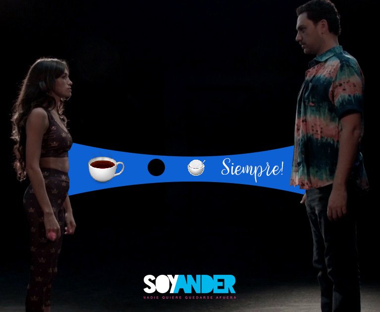 SoyAnderSerie's tweet photo. Estas viendo #SoyAnder? Si es así, esta la sacas de una!  😎 Cuál es la frase escondida en los emojis? https://t.co/0LDutmwyfY