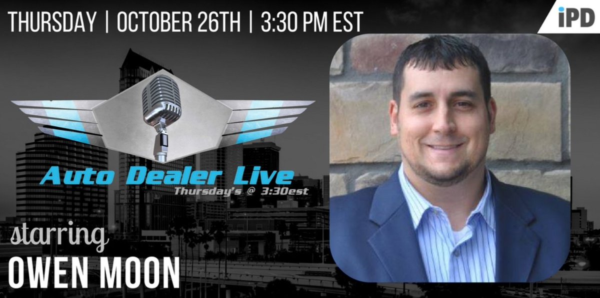 owenmoon's tweet image. Excited to be on Auto Dealer Live tomorrow as we are going to discuss how dealerships can dominate service business in their market! #ADL