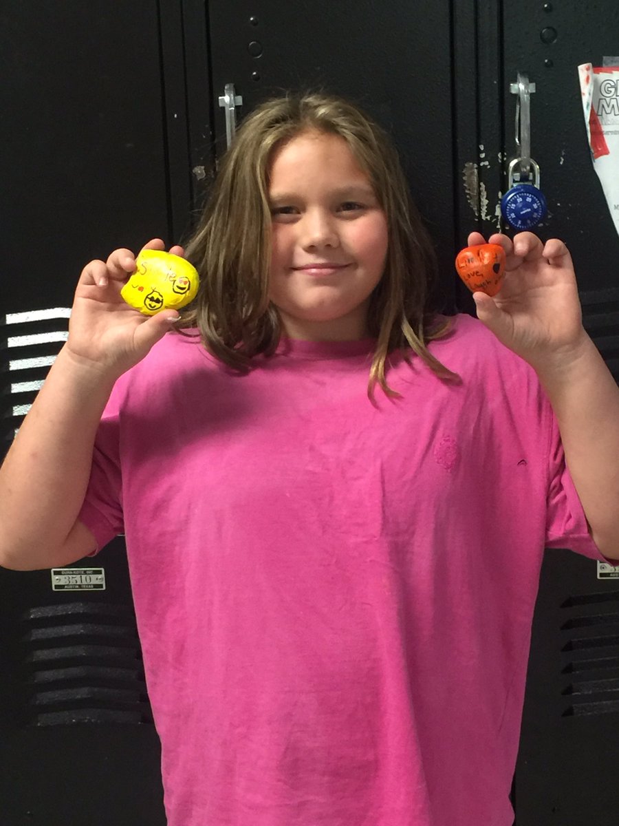 #JoyRocksRCISD Kayla found two today!!!  She is a PRO
