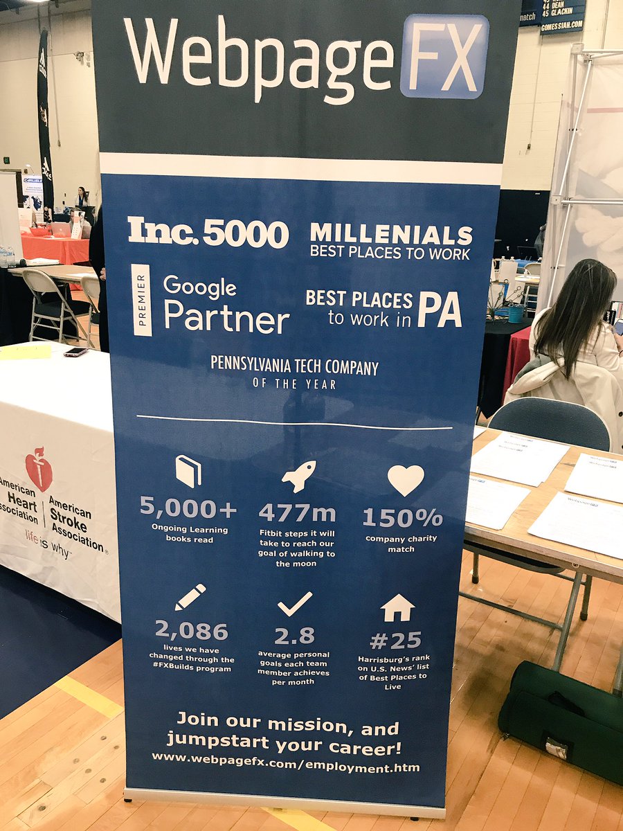 FX_Careers's tweet photo. FX Fact: 20%+ of our team are @messiahcollege alum- clearly, we're big fans! Can't wait 2 meet potential #futureFXers today @ the job fair! https://t.co/9Qx9NjPK9k