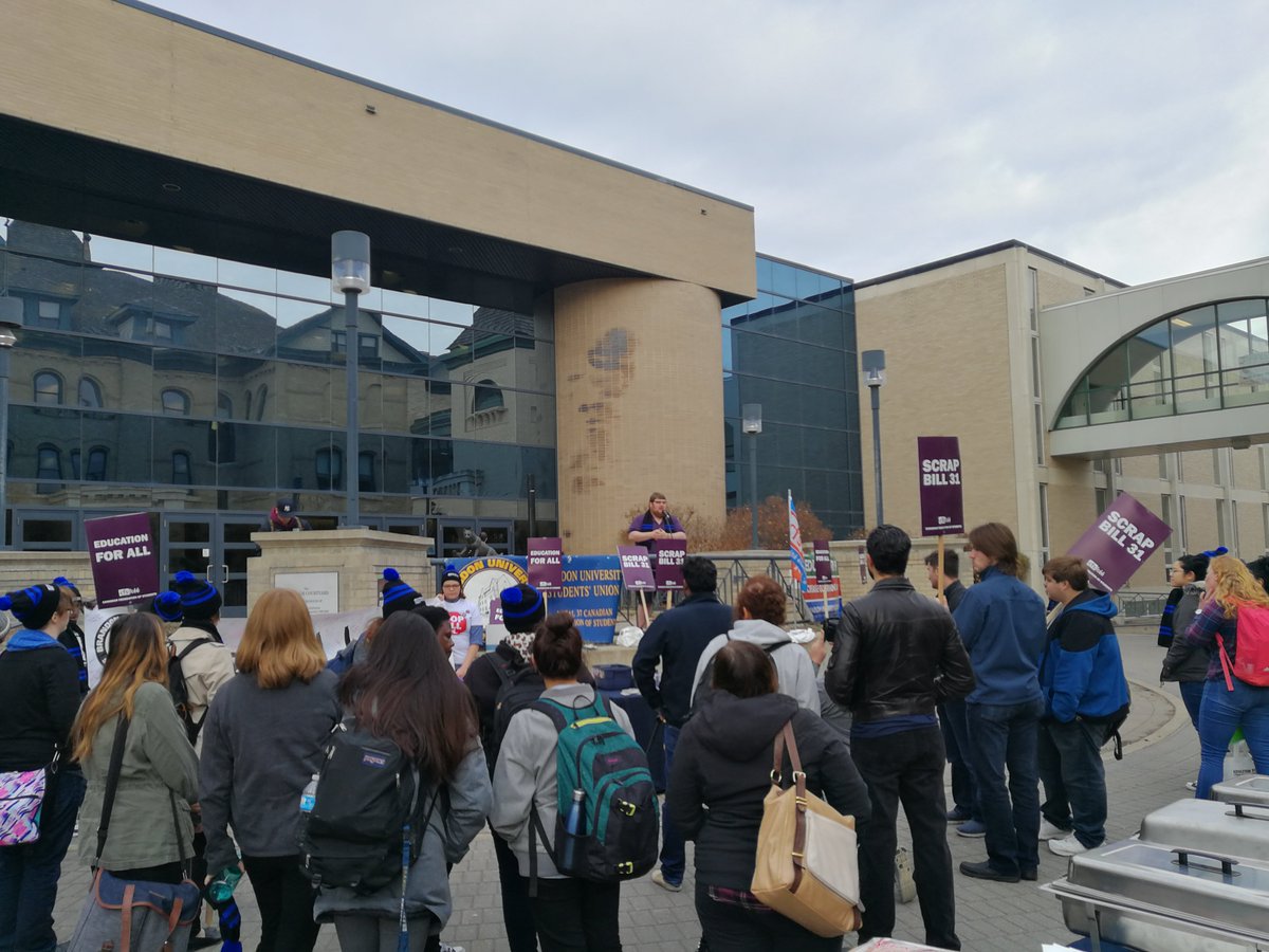 Canadian Federation of Students - MB tweet media