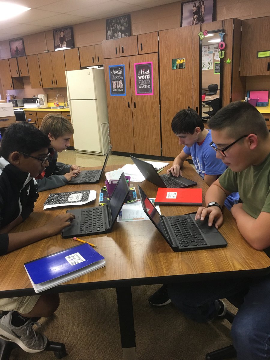 MrsBarrettAMS's tweet photo. @AlmaDECA members are into it!! Working hard on #DECAVBC Personal Finance https://t.co/Tu6zDDv0PJ