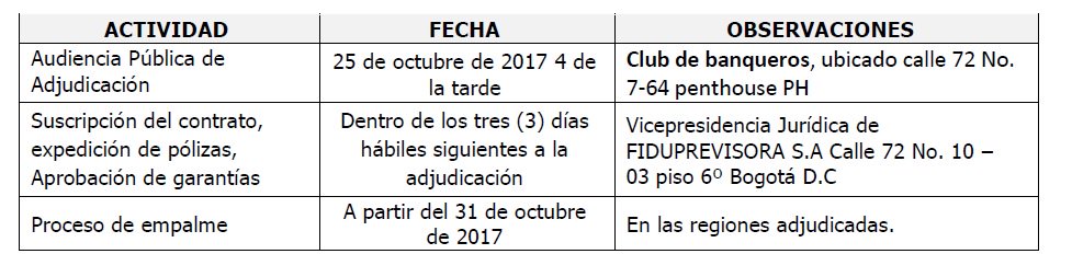 Fiduprevisora's tweet photo. Audiencia de adjudicación para el proceso de contratación de prestadores de salud del Magisterio cambia de lugar y hora. https://t.co/QIYApz2bD6