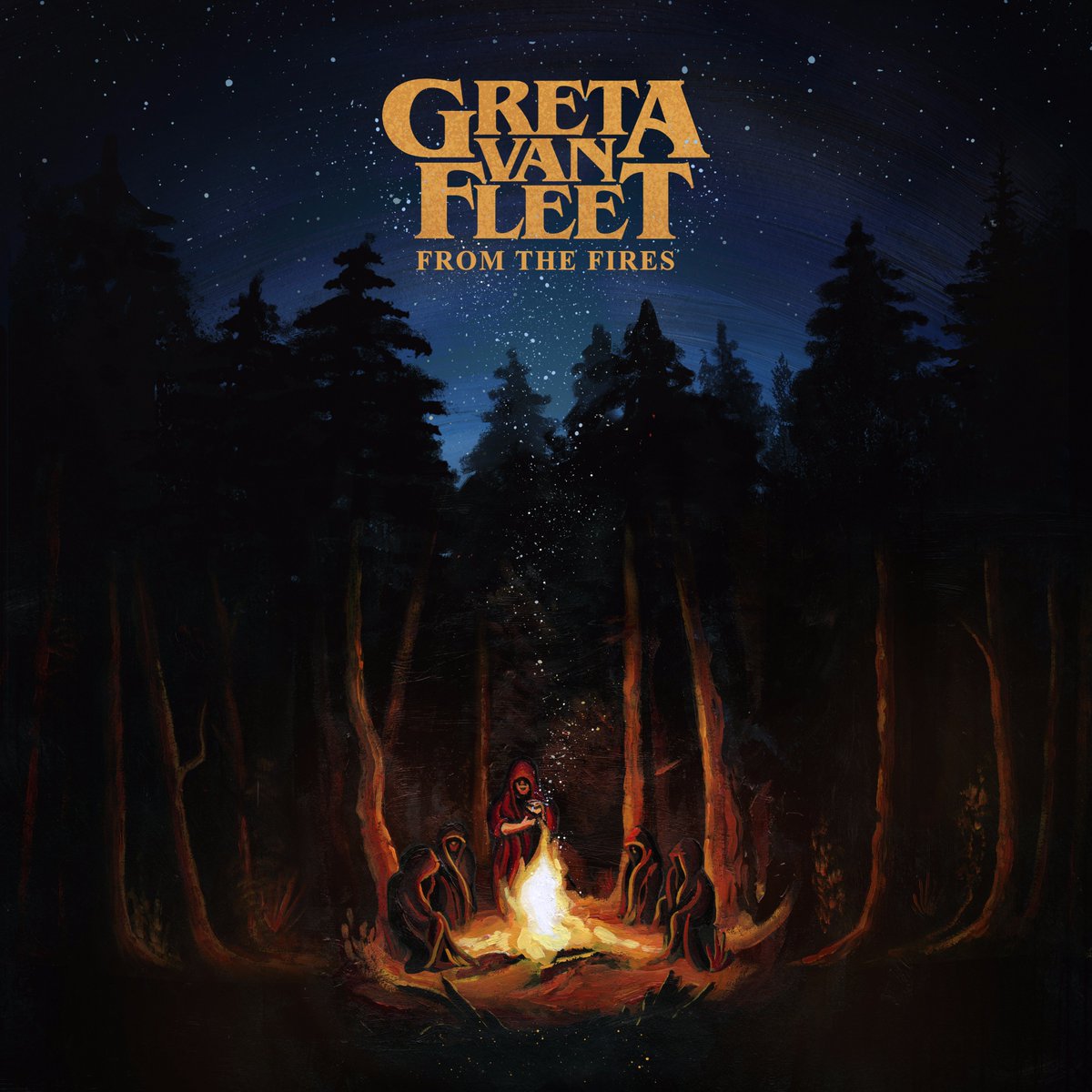 GretaVanFleet's tweet photo. We're beyond thrilled to announce the release of our double EP, ‘From The Fires.' We cannot wait to share new music with you all on Nov. 10! https://t.co/uWlnpvckFl