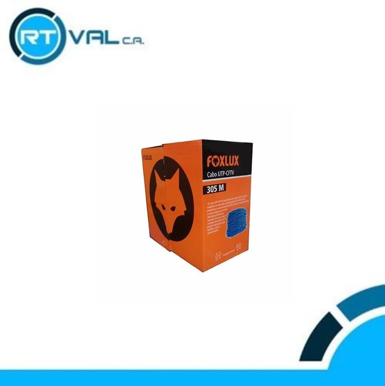 RTVALCA's tweet photo. Bobina Foxlux Cable Utp-cctv 305mts.
https://t.co/Wt01qBPc0T https://t.co/TKuuHh8MVe