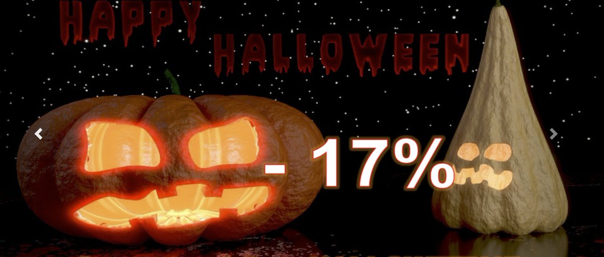 RelojesEstilo's tweet photo. ESTE HALLOWEEN...
...TE DAMOS UN DESCUENTO DE MIEDO!!!  Consigue tu código en: https://t.co/chjN3Q2hUm https://t.co/ACbkhYjnud