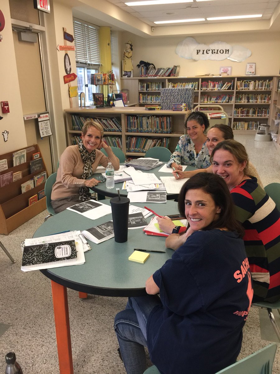 Small group PD with Linda Bausch at Hiawatha today! <a href="/SachemSchools/">Sachem Schools</a>