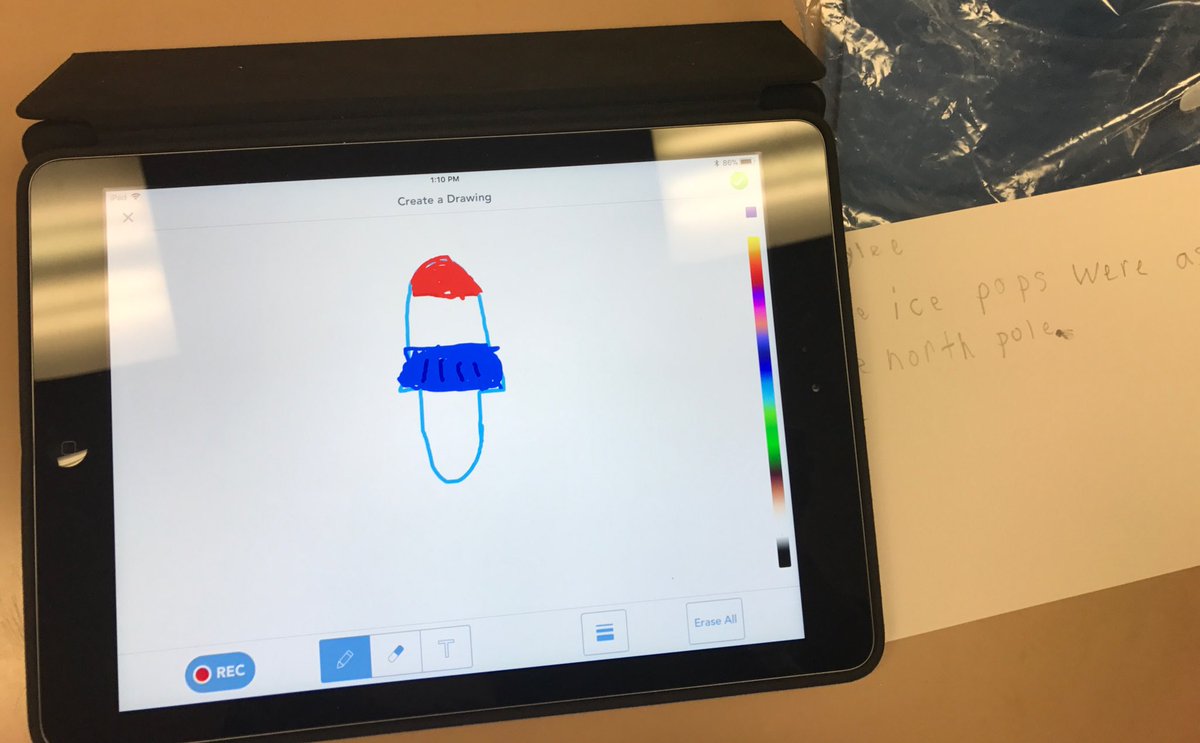 CindyHalen1's tweet photo. 2nd grade @CWCJefferson intro to @Seesaw illustrating student created similes https://t.co/7m04OoZ5Ec