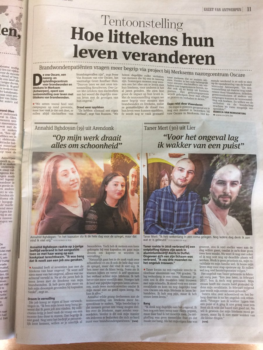 Tim_Renders's tweet photo. Ik had zaterdag de kans om al een blik te werpen op #herschreven van @vzwOscare. 10 krachtige en dappere mensen! #respect https://t.co/6Etz6GoxxA