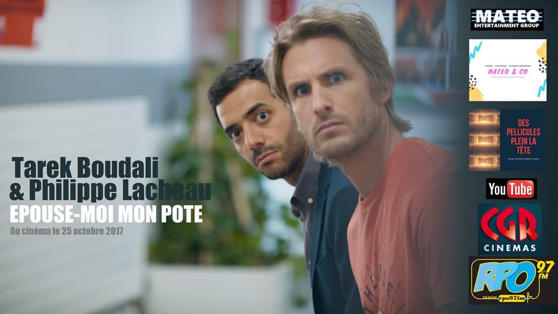 Ce mercredi dès 19h sur <a href="/Rpo97Fm/">RPO97FM</a>, écoutez #MateoAndCo : invités <a href="/TarekBoudali/">Tarek Boudali</a> et #philippeLacheau pour la promo de #EpouseMoiMonPote #pau