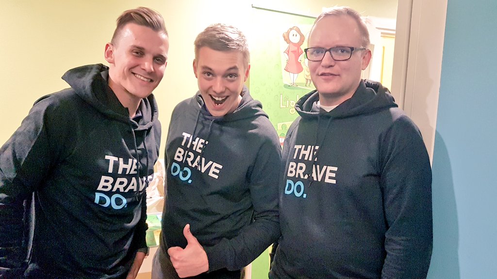 iamcoachwilly's tweet photo. Power of Brands, doing things differently by @pvesterbacka talk at #gameexecutive #gamex2017 Hoodies #thebravedo #gamedev #F2P @AaltoENT https://t.co/s01NNNIDlg