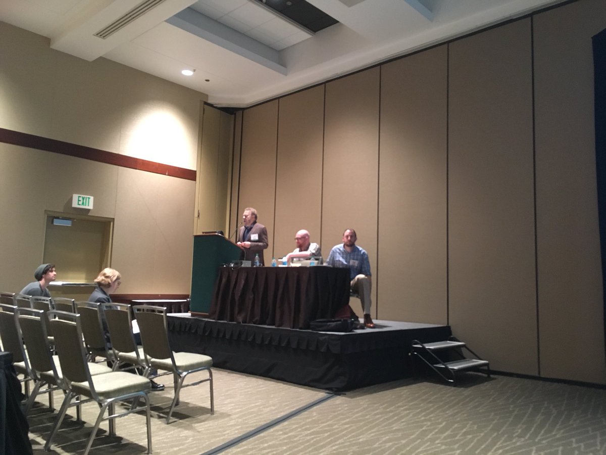 Alison_Rowe's tweet image. Loved Neil Landman’s talk this morning in the Mapes session. Methane seems as ammonite habitats. @Paleo_Society #GSA2017 @AMNH