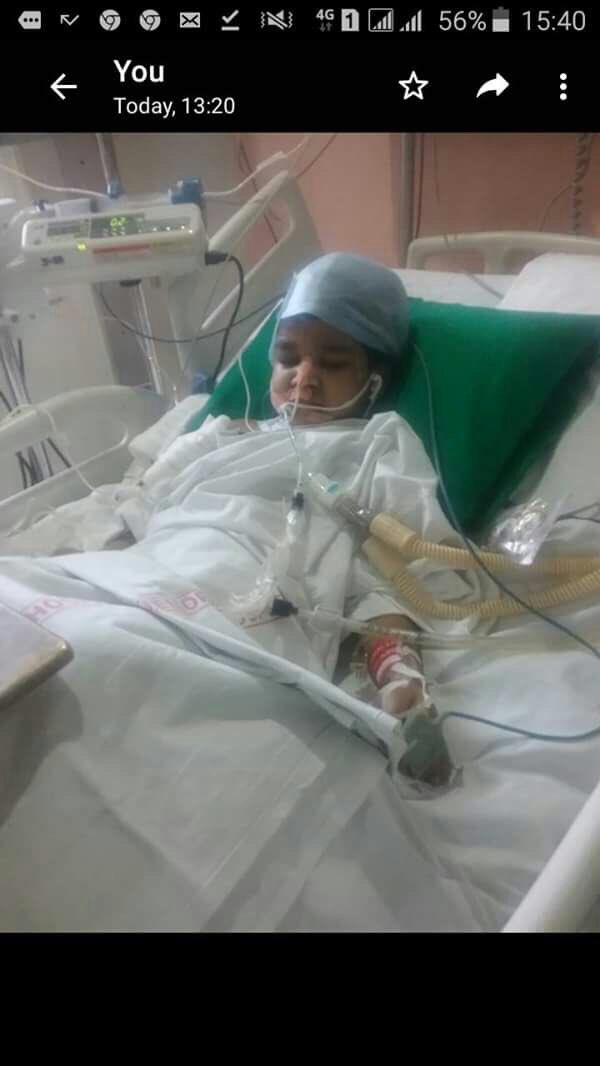 black_bandi's tweet photo. #SaveAnand from Brain Tumor. This 6yrs old kid & his family needs our help. I am doing my bit you plz do yourself! https://t.co/5PCzhehHpv