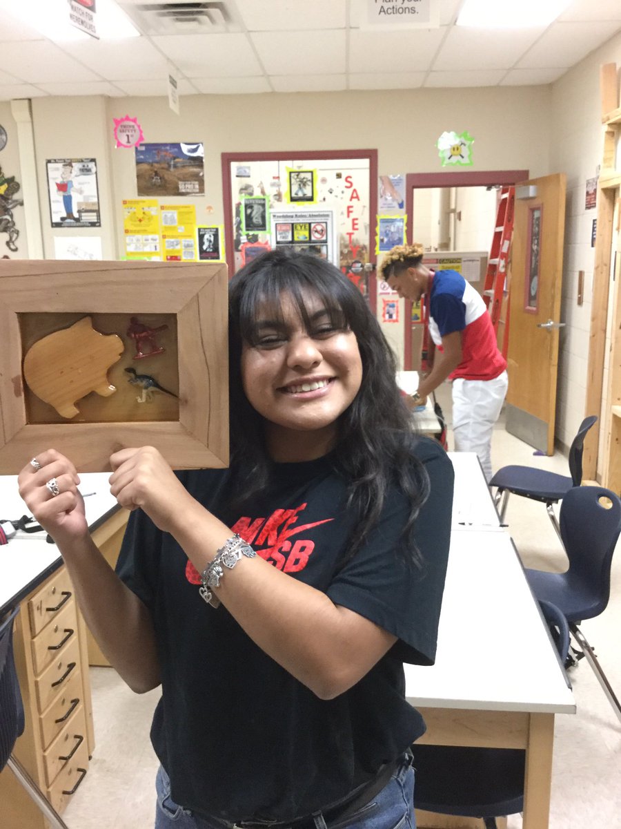 WarrenCTEWood's tweet photo. Students with their contributions for the Woodworkers Fighting Cancer project this year. https://t.co/UkAsj6wdvD