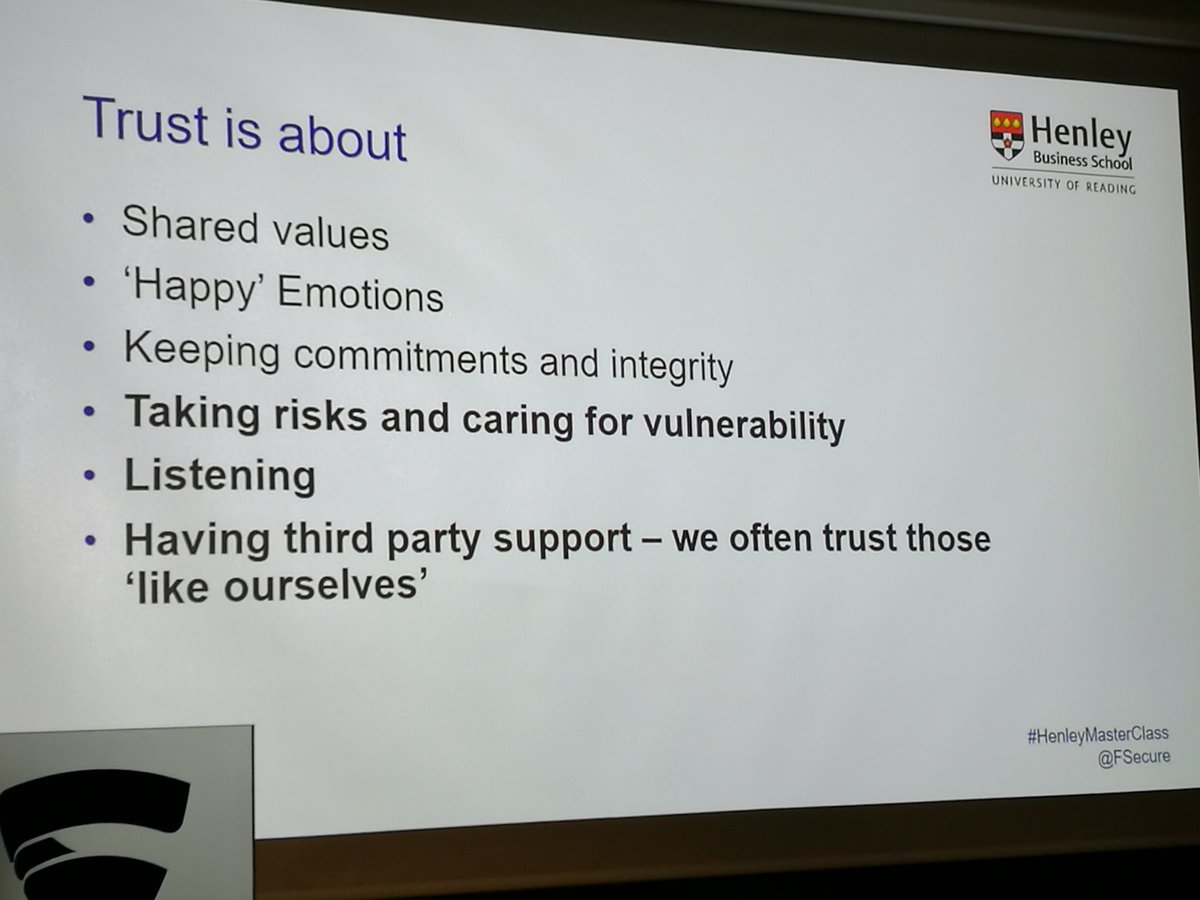 hsusi's tweet photo. What is trust? My takeways from #henleymasterclass https://t.co/WNhIa8Yvgi
