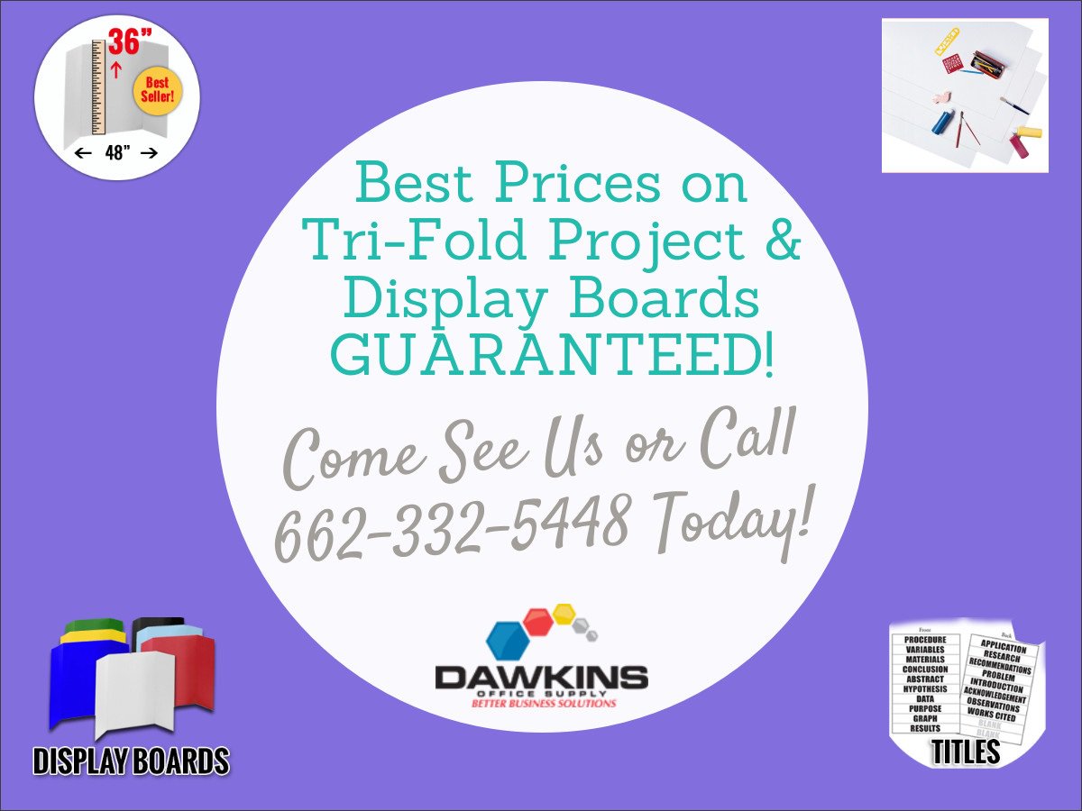 dawkinsos's tweet photo. We Have Project Boards! Come See Us Today or Call 662-332-5448! #ProjectBoards #DisplayBoards #ReadingFair #ReadingFairBoards #TrifoldBoards https://t.co/5QDvKiChSl