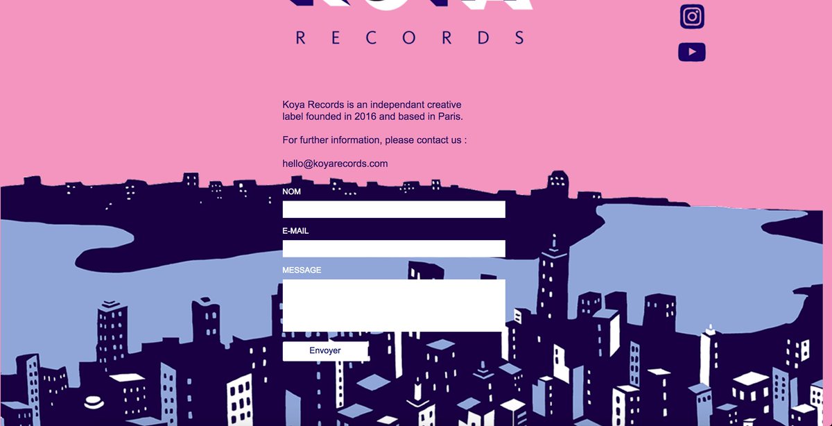 KoyaRecords's tweet photo. Notre nouveau site internet est en ligne pour une rentrée riche en projets ! #KoyaRecords

https://t.co/dIqy7nMC7y https://t.co/yjiIY0zWlL
