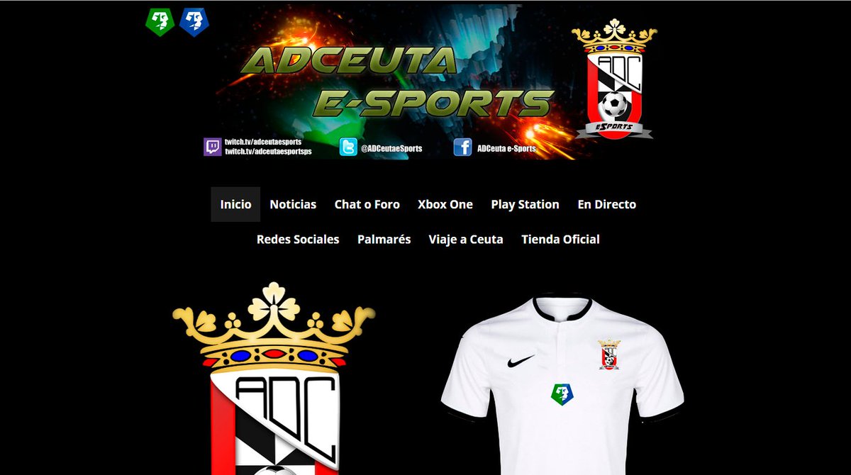 KeytechDigital's tweet photo. Ya esta aqui https://t.co/T7eanP2mP4 la web oficial de la @ADCeutaeSports informacion, videos, fotos, tienda oficial, etc entra y opina RT https://t.co/8OYG9zBLG7