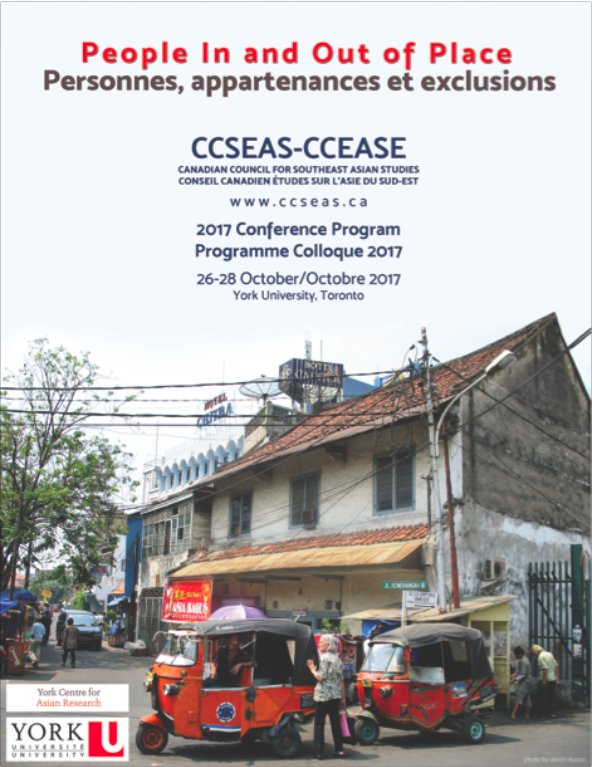 asia_york's tweet photo. The #CCSEAS2017 Conference Program is available for download!
https://t.co/QhLRQayI6Y
We hope to see you there!
@AI_UofT @AASAsianStudies https://t.co/Ncifj4Ak5P