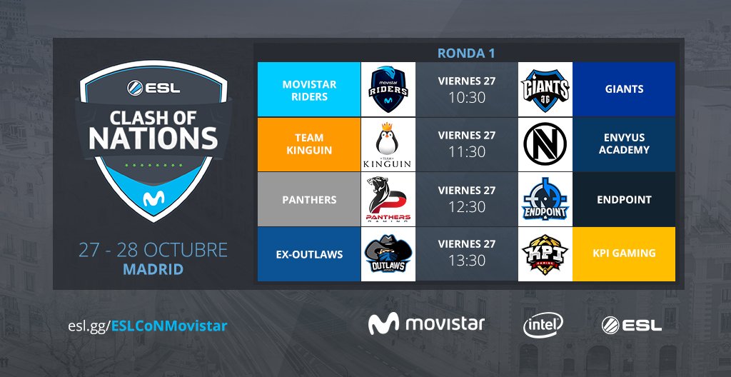 ESLspain's tweet photo. ¡¡¿AÚN NO TE HAS ENTERADO?!!

¡27 y 28 en @MadridGamingEx el mejor CS:GO con #ESLCoNMovistar!

Más info en https://t.co/yd92sCCx8q https://t.co/kP6Icaa6o8