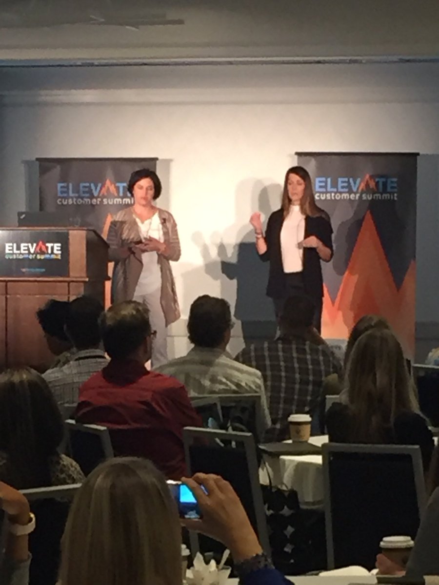 SalesbyIan's tweet photo. @MarieRossRef & @kristenhofstede sharing benchmarking data on #customeradvocacy and #customerreference programs for B-B firms. #ROelevate https://t.co/Nhyq219ORG