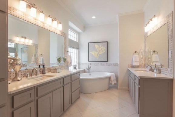 RealFirstTexas's tweet photo. We love creating gorgeous and spacious bathrooms! What do you think? #FirstTexasHomes https://t.co/uCXYlITevL