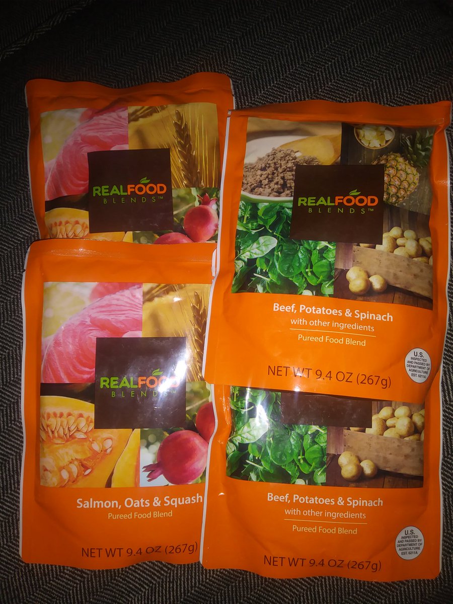 ArabellasArmy's tweet photo. @RealFoodBlends  Trying 2 new flavors today!
#TubieGirl
#ArabellasArmy
#WeHaveHoPE
#RealFoodBlends https://t.co/wUL46zqFYi