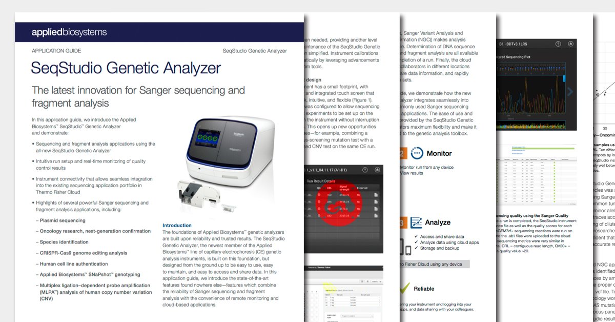 AppliedBio's tweet photo. High quality results for plasmid sequencing. Learn more in this new application guide: https://t.co/8wJL2Vg5WH https://t.co/c7dA1NiKC8