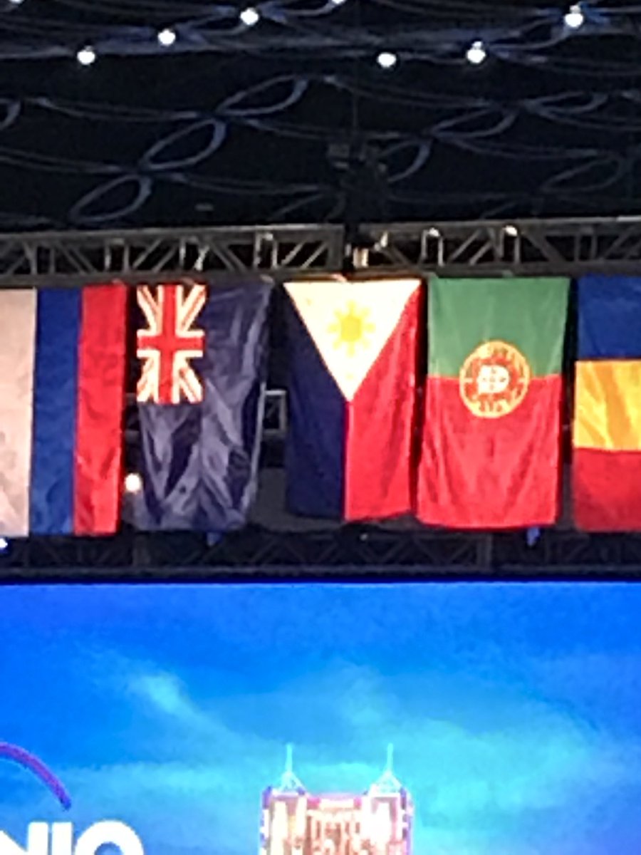 rommelagan's tweet photo. Proud to have the Philippine flag in the ballroom. I’m glad I decided to push thru and attend the conference. Tnx ICMA. #ICMA2017 https://t.co/clv31kE3xS