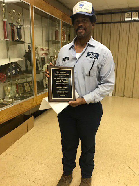 tpcwaterworks's tweet photo. The District is happy to announce the Outstanding Waterworks Member of 2017, Mr. Russell Barrow. https://t.co/Kpmyabi8q0