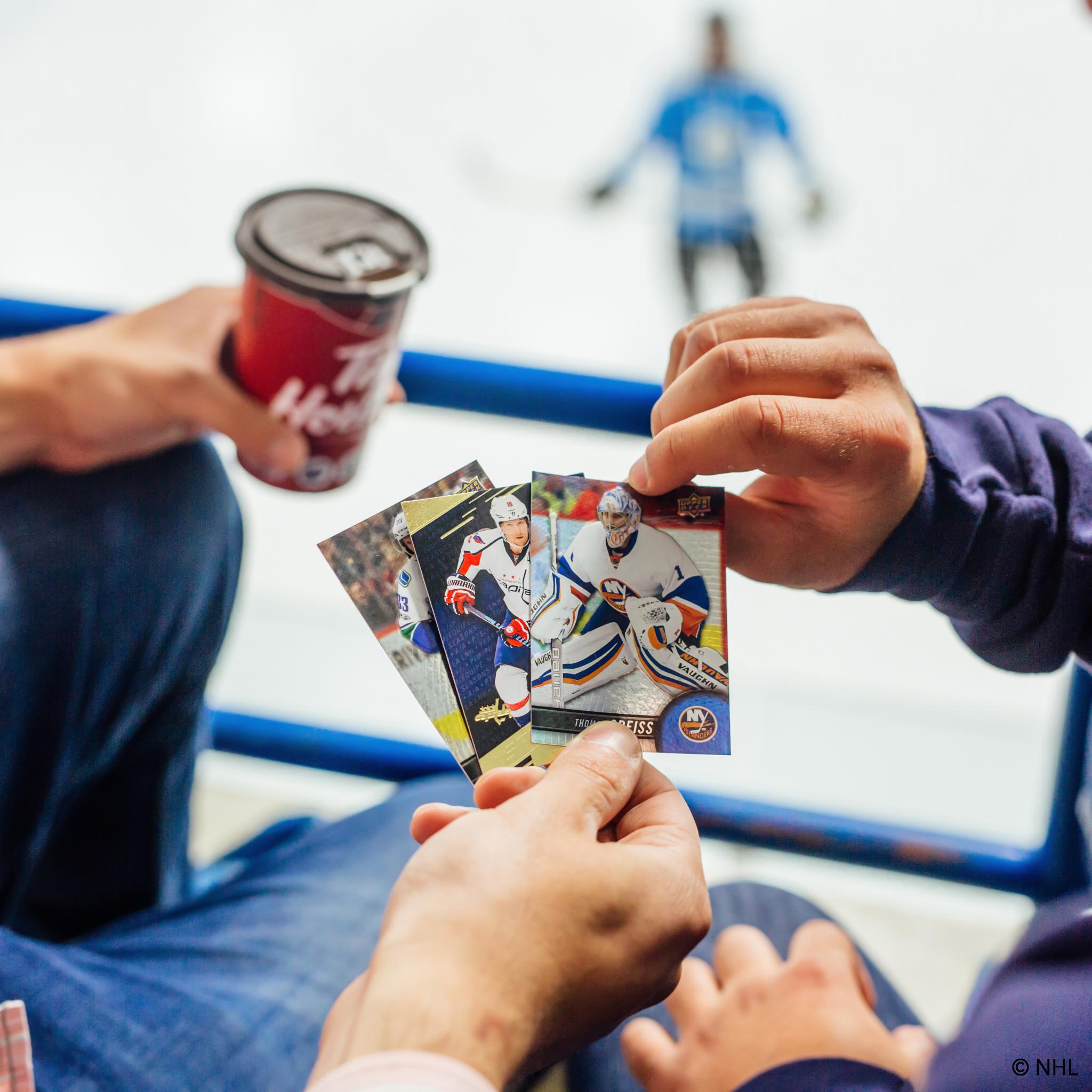 Get excited for the 2023-24 NHL® season with the return of Tim Hortons NHL®  Trading Cards, trading nights at Tims restaurants, and the Tim Hortons NHL®  Hockey Challenge™!