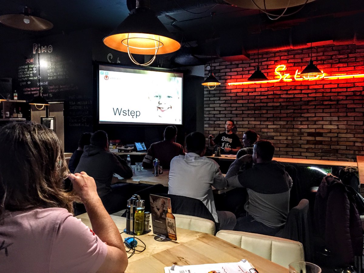 CMSYouNeed's tweet photo. @CMSYouNeed team is listening @zajkowskimarcin talking about #Umbraco #Cloud #coderlife https://t.co/gpD3D9a83q