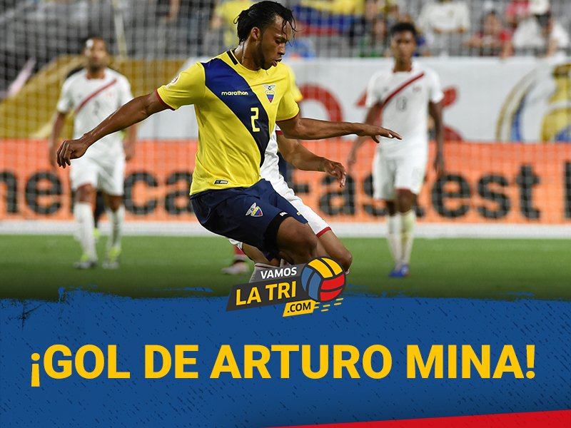 ¡Siempre alegra un gol ECUATORIANO! buen gol del Rey Arturo: bit.ly/gol-Mina