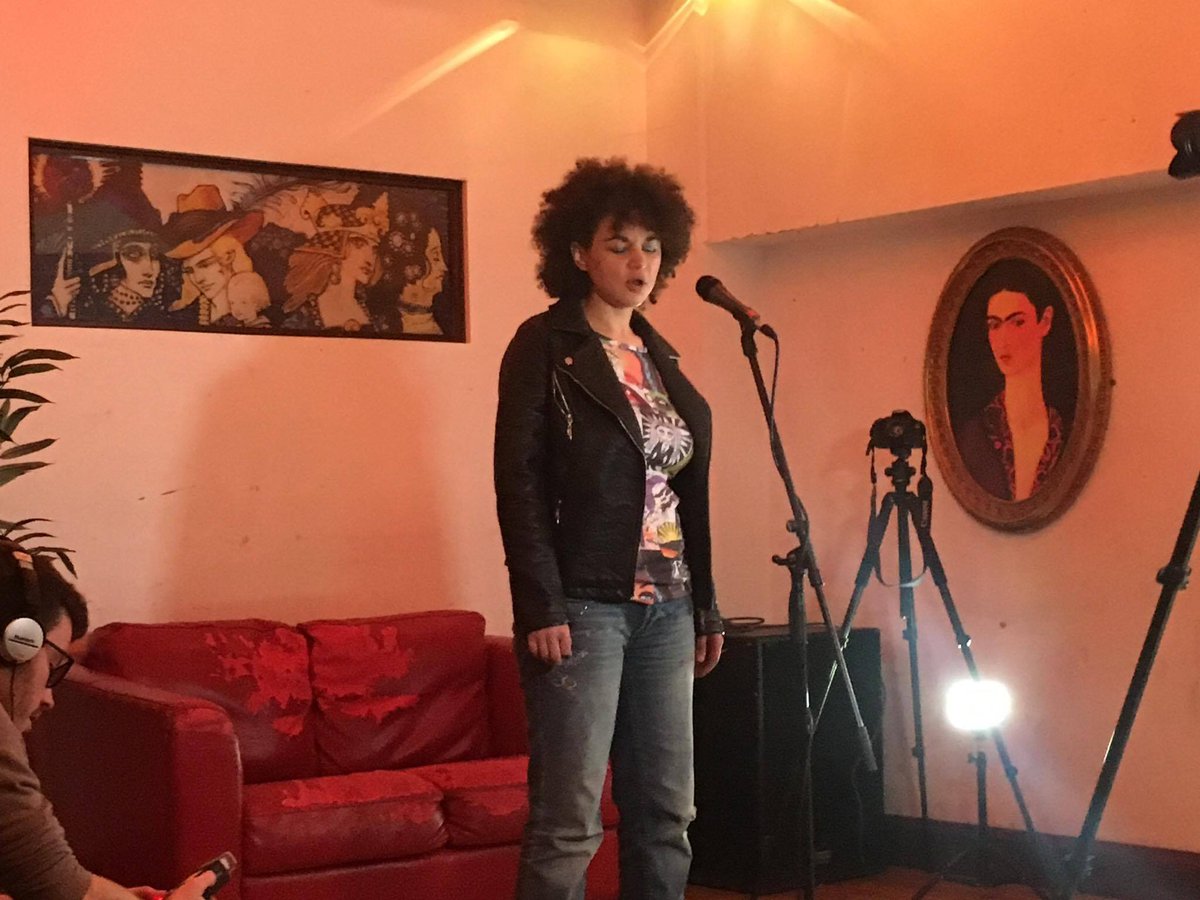 EclecticMediaNI's tweet photo. Our new CultureHUB Magazine TV programme is fully underway. A sneak peek at filming today! @stacyfitz7 @OliveGroov https://t.co/QRhjDRhtq8 https://t.co/uGl1qMHx62